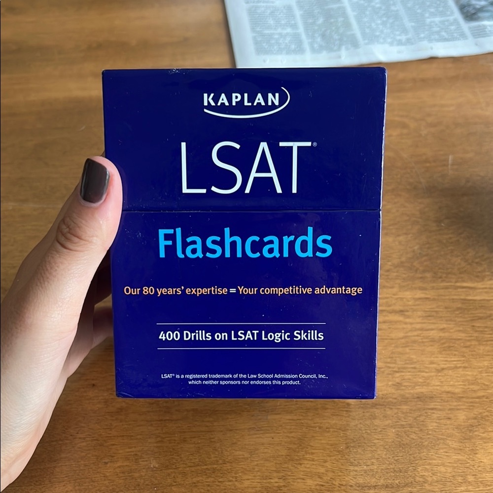 Kaplan LSAT Flashcards